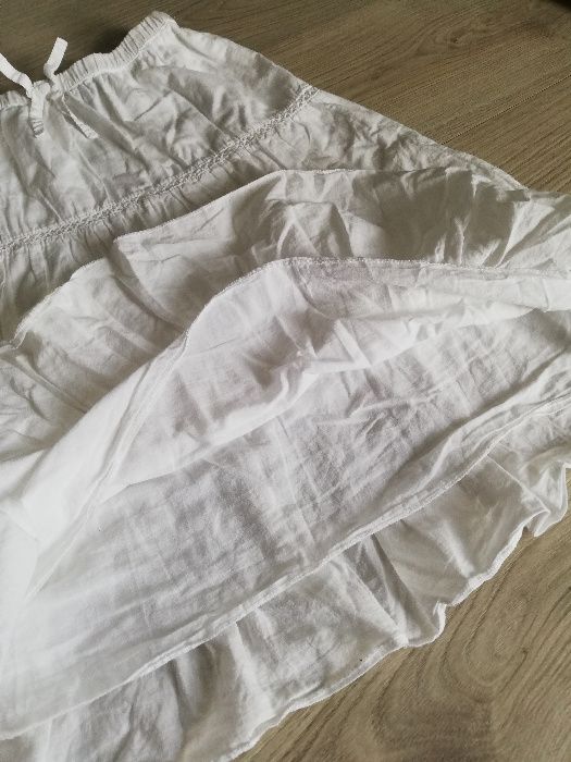 ZESTAW UBRAŃ rozm 128 sukienki spodnie jeansy bermudy RESERVED H&M