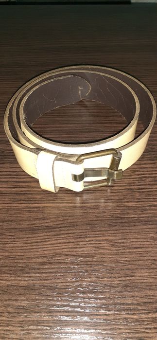 Ремінь шкіряний Colin's, ремень з натуральної шкіри . Ремінь на літо.