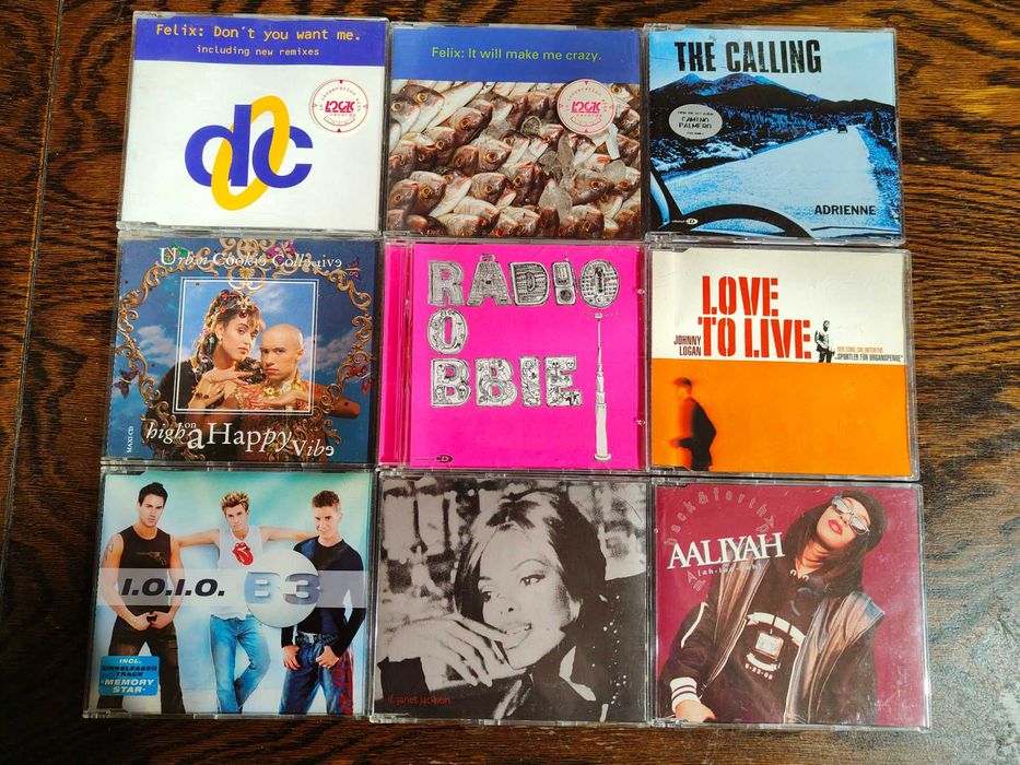 Single, płyty CD mix - dance, pop, techno, rock, reggae, inne