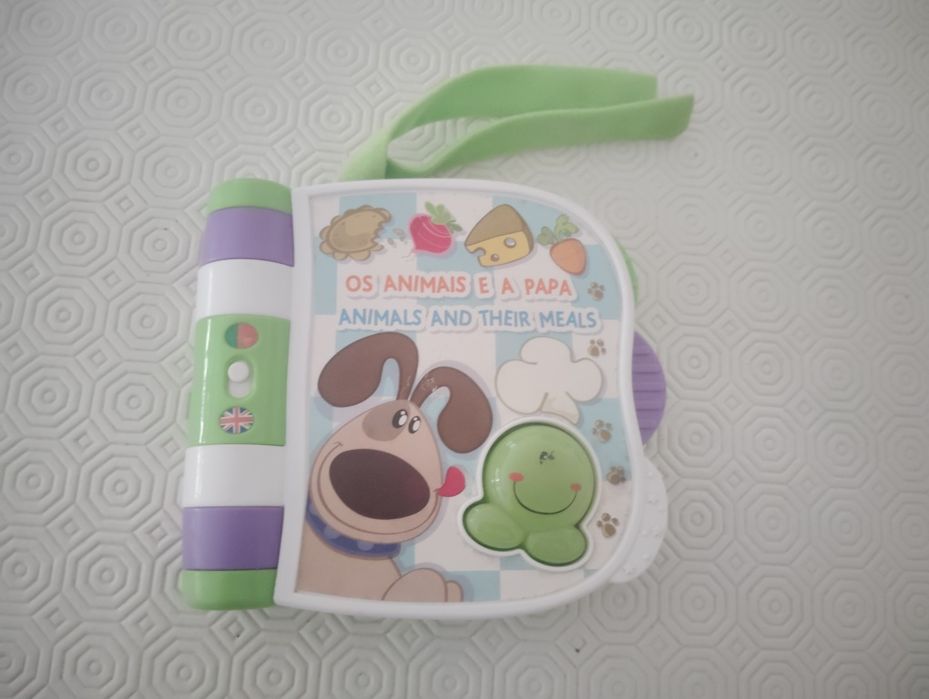 Livro Falante Infantil Inglês/Português Usado