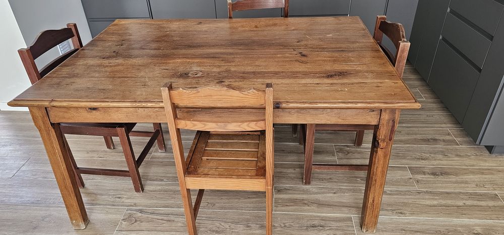 Mesa sala jantar madeira maciça