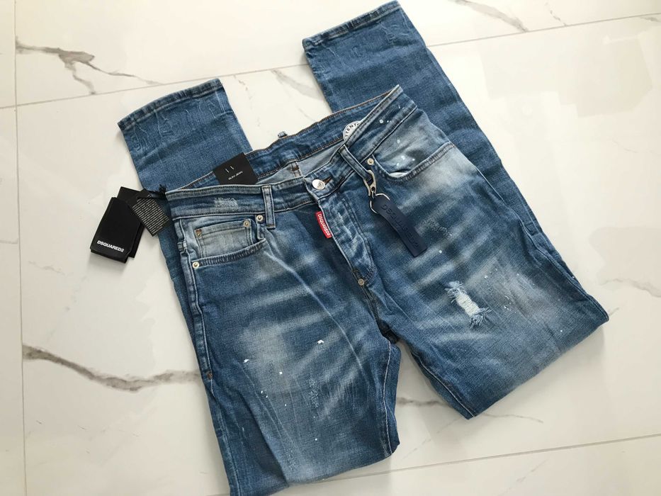 DSQUARED 2 Spodnie Jeansowe roz. 52