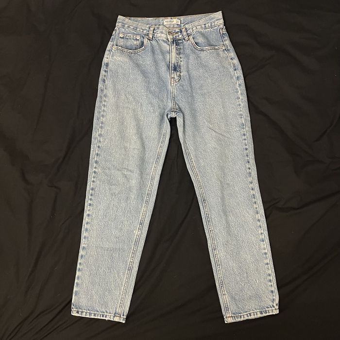 Pull&Bear Calças Straight Fit