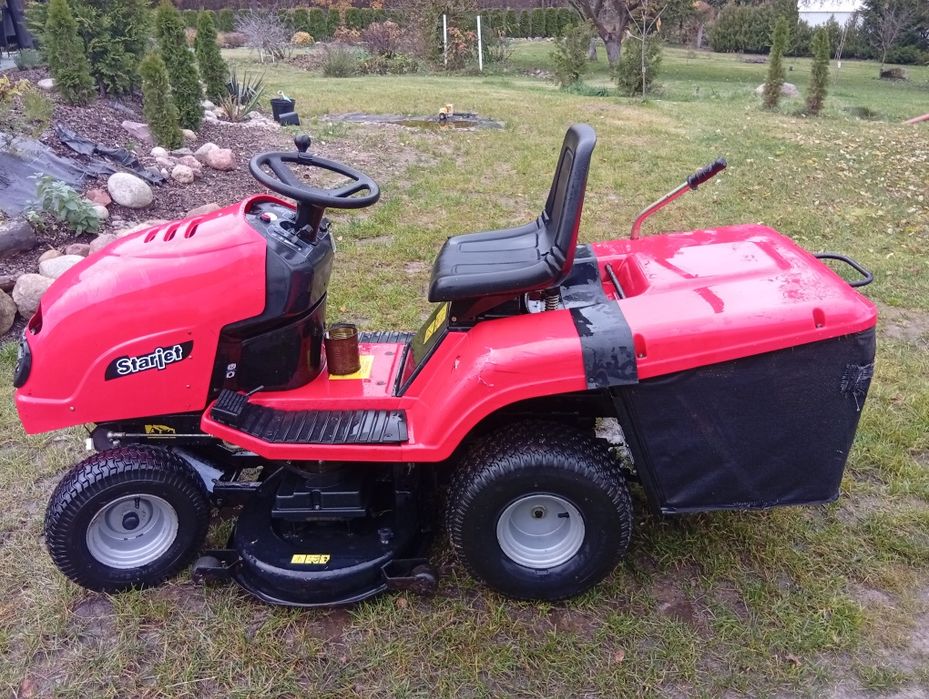 Kosiarka traktorek z koszem Starjet 15,5hp Briggs Stratton skrzynia Hy
