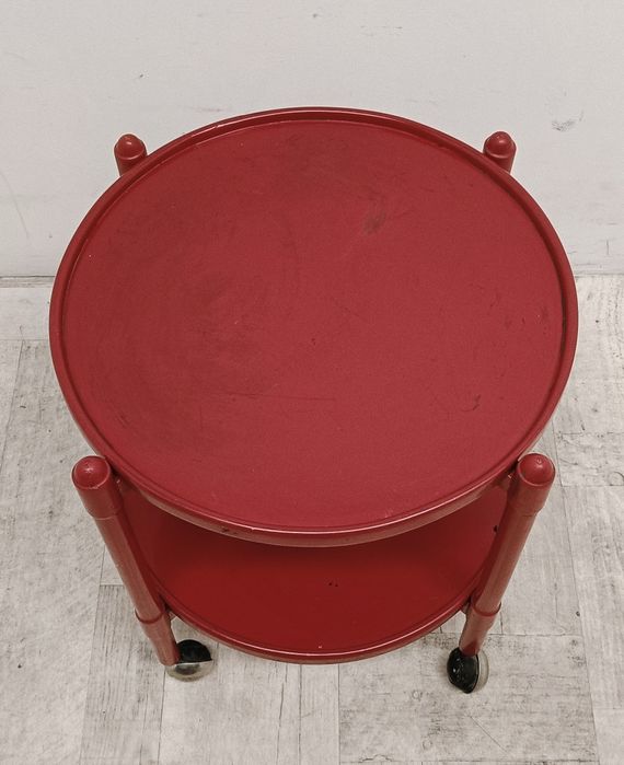 barek na kółkach Ikea na napoje vintage lata 80-te