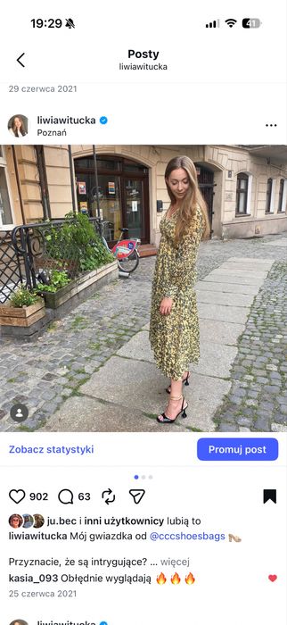Sandalki szpilki na korku czarne 40