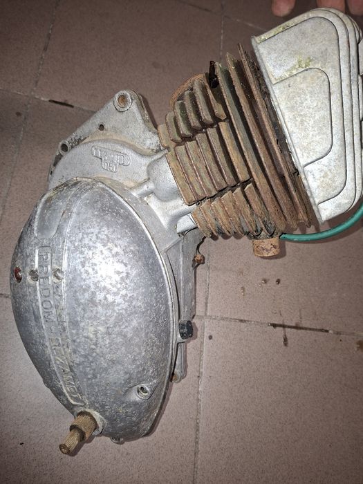Silnik wsk 125 kos gil bąk lelek b3 zmd prl kartery wał skrzynia kosz cylinder glowica kpl