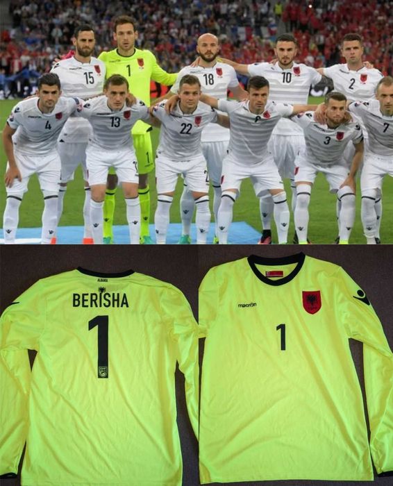 в коллекцию футболка форма вратарская  ноер албания бериша adidas