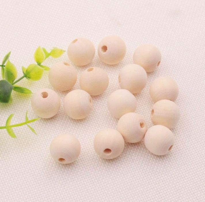 kulki, Koraliki, Makrama, bransoletki, Koraliki, Drewniane koraliki