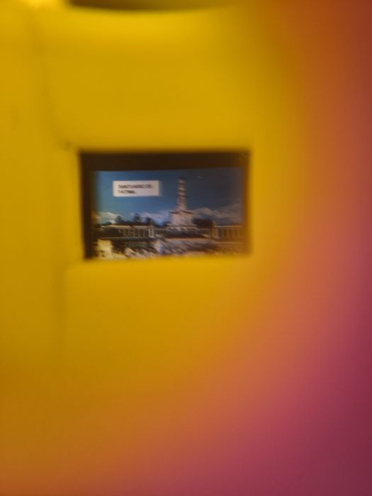 Brinquedo Câmera Fatima Amarela e Laranja