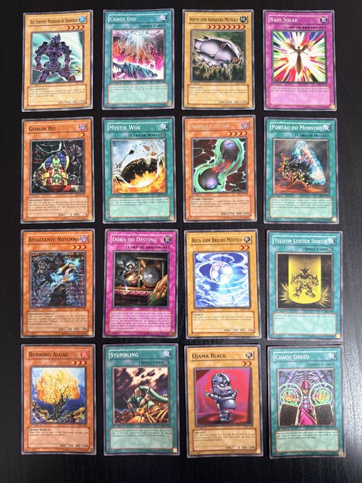 Cartas YU-GI-OH