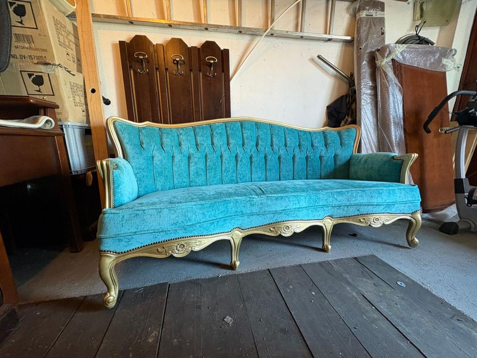 Piękna antyczna sofa w stylu ludwikowskim!