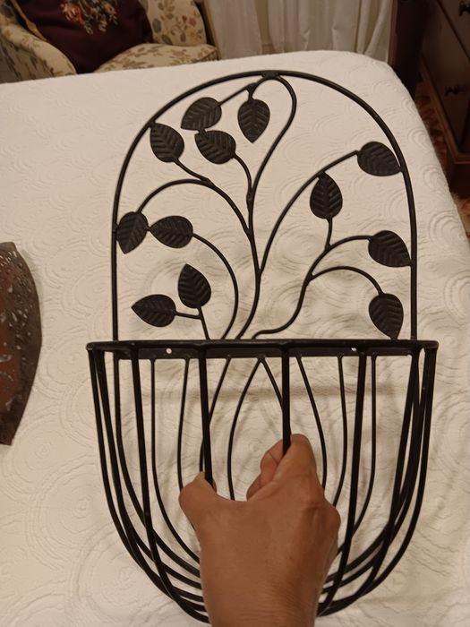 Suporte em ferro para planta