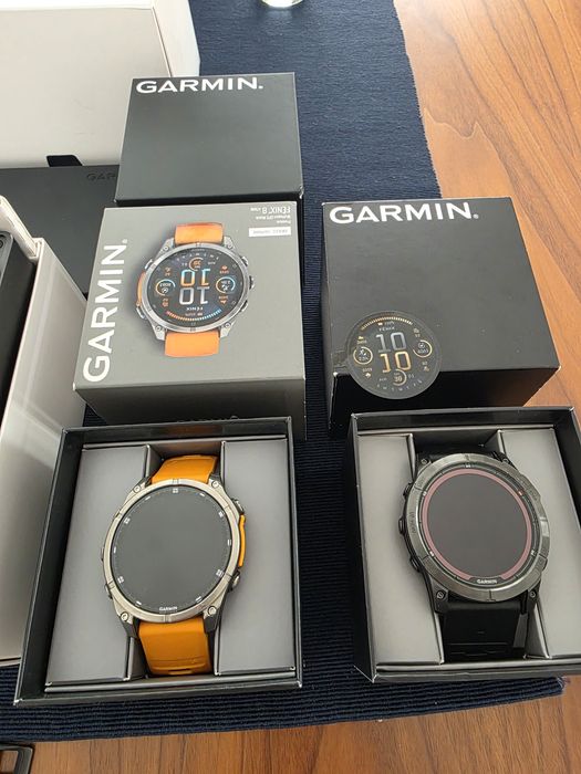 Garmin Fénix 8, 7X Pro e Marq Athlete Premium. Troca/retoma. Fatura, garantia