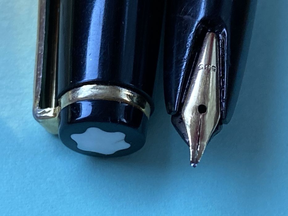 Montblanc pióro złoto