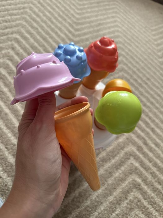 Zestaw do lodów/piaskownica/dom