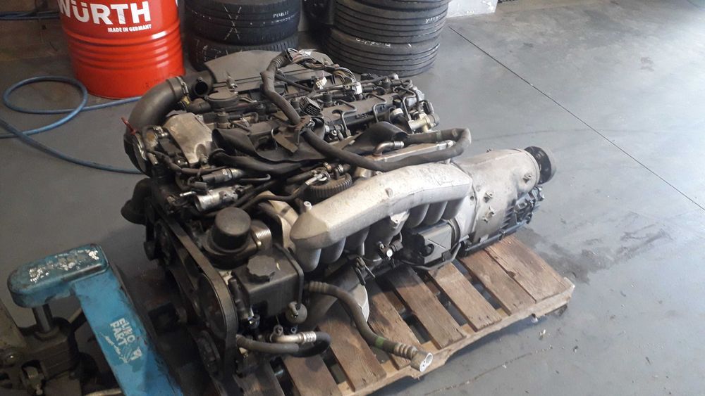 MOTOR E CAIXA MERCEDES-BENZ CLASSE S (W220) S 320 CD