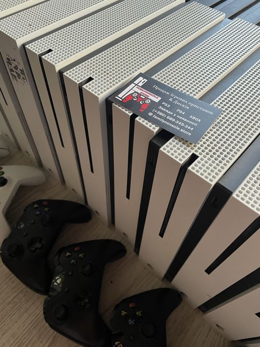 АКЦІЯ! Xbox One S 1TB. 60 ігор у подарунок. ГАРАНТІЯ 3 міс. Від FCS.