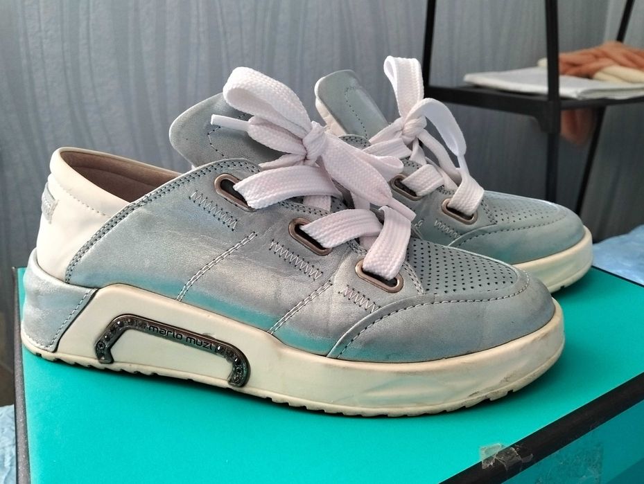 Жіночі кросівки Mario Muzi,  кеди шкіряні