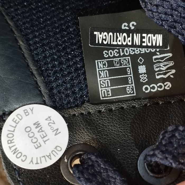 37,38,39,40,41. Кеди ECCO SOFT 1 W. Арт. 400583/01303