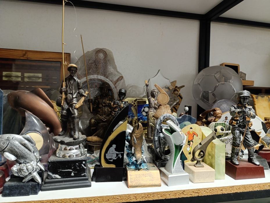 Troféus e placas desportivas