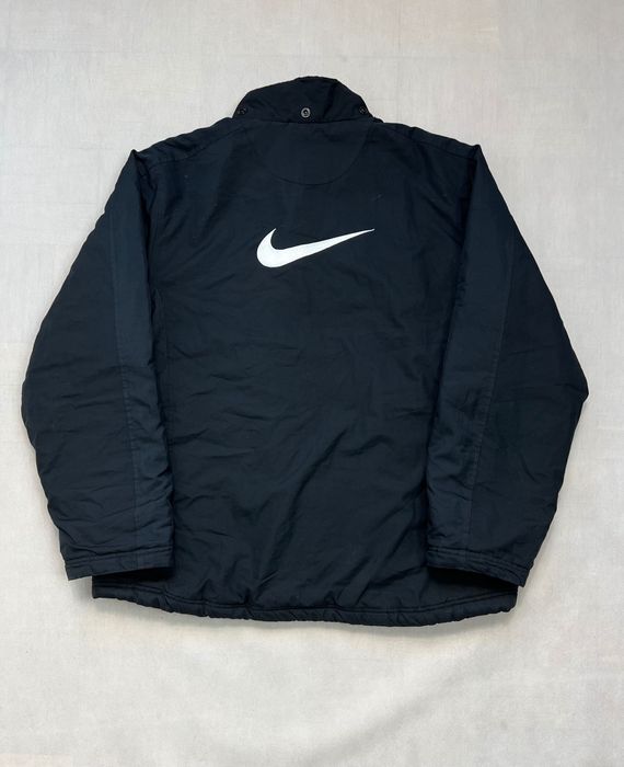 Zimowa Kurtka Nike vintage 00’s black zipped