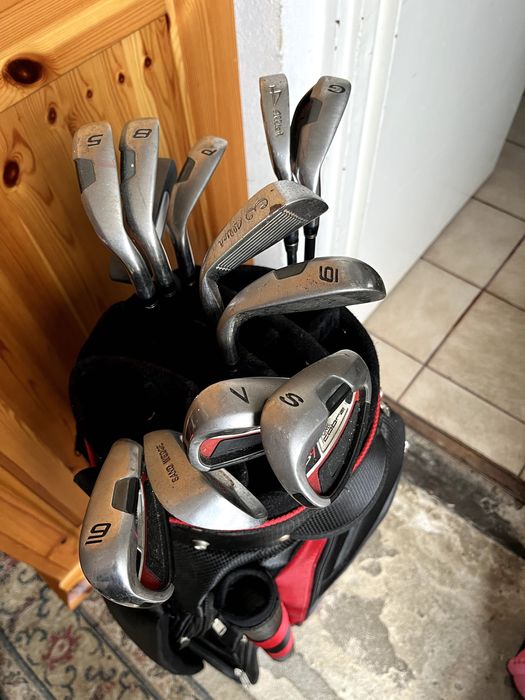 Kije golfowe+torba zestaw