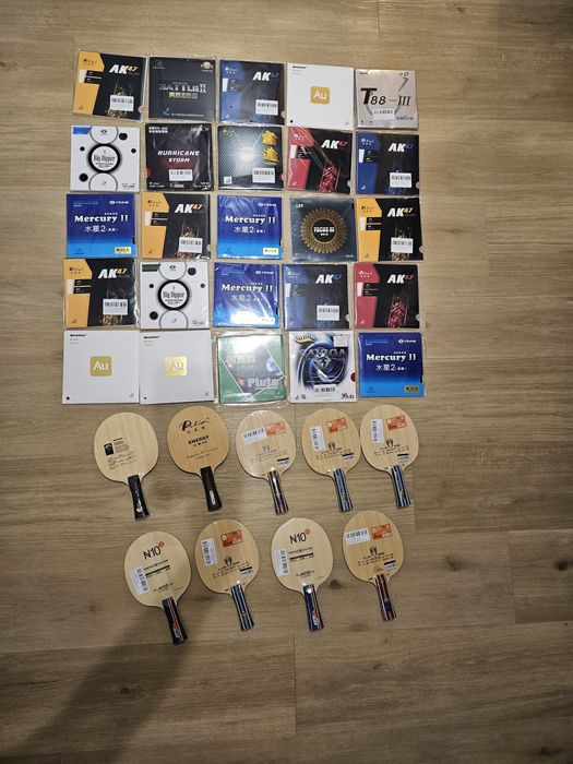 Składana, profesjonalna, nowa rakietka do tenisa stołowego pod gracza