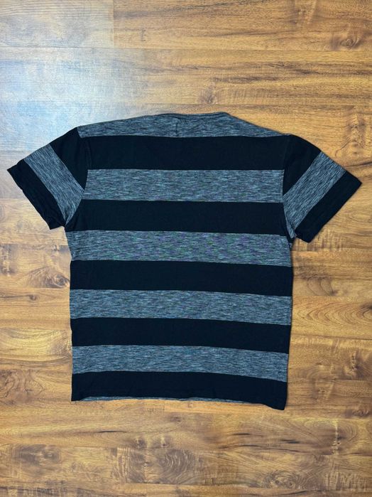 Koszulka w paski bawełniana tshirt Lindbergh White rozmiar M