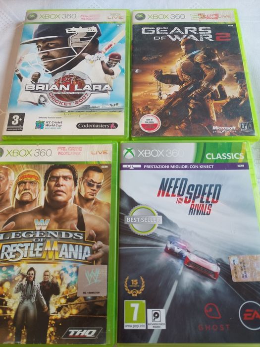 Zestaw gier Xbox 360 – stan bardzo dobry