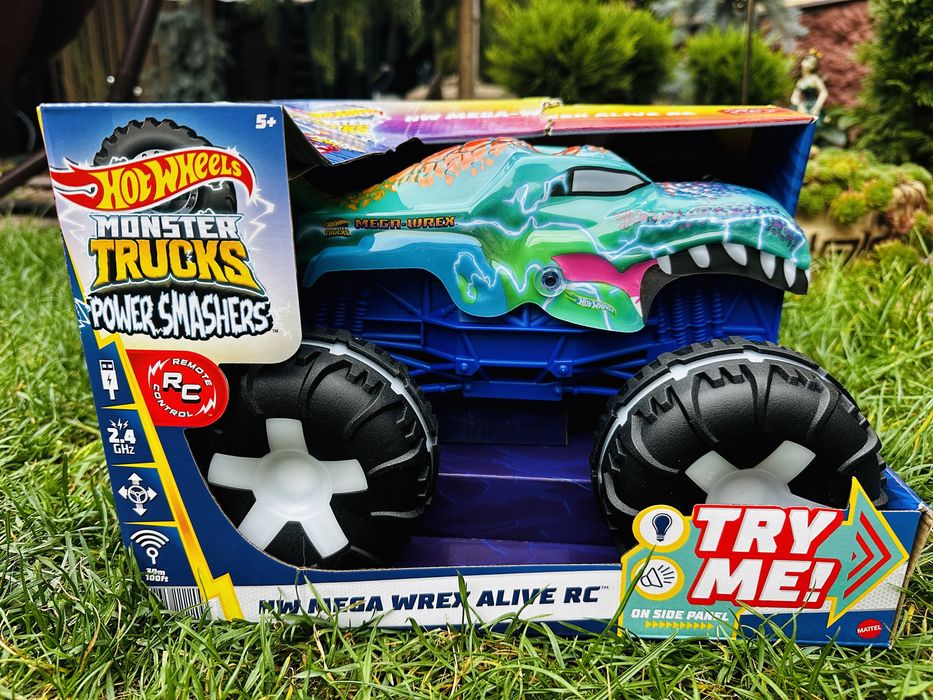 Монстер трак Hot Wheels Trucks RC Mega Wrex Alive 1:15