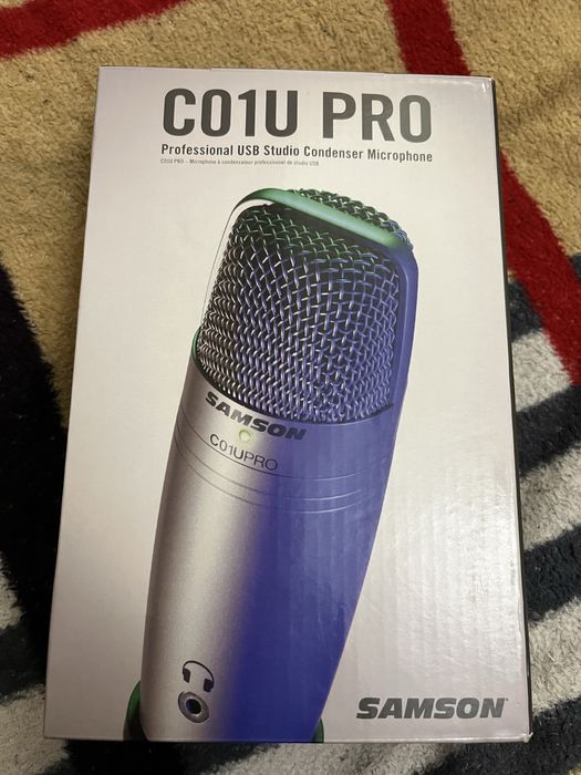 Samson C01U Pro USB Microphone — студійний USB мікрофон