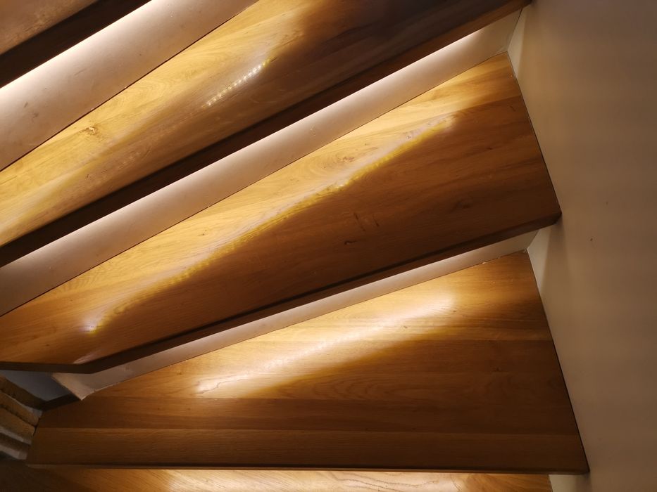 Schody, trepy, stopnie, nakładki Dąb, Dąb bielony, Jesion