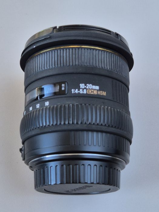 Sigma 10-20mm 1:4-5.6 DC HSM mocowanie Canon
