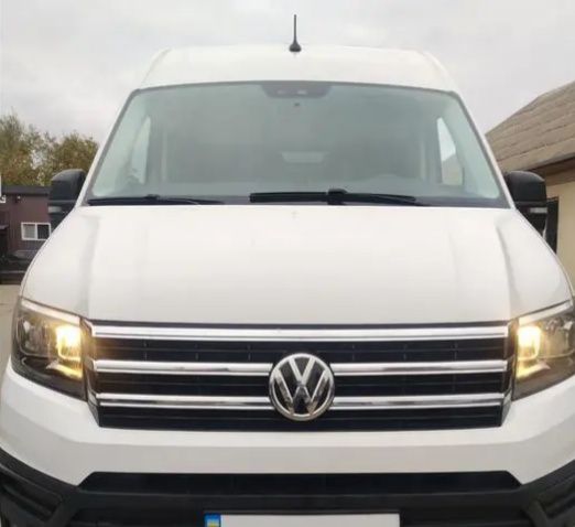 Хром накладки на решетку крафтер (Volkswagen Crafter) 06-12/12-17/ 17+