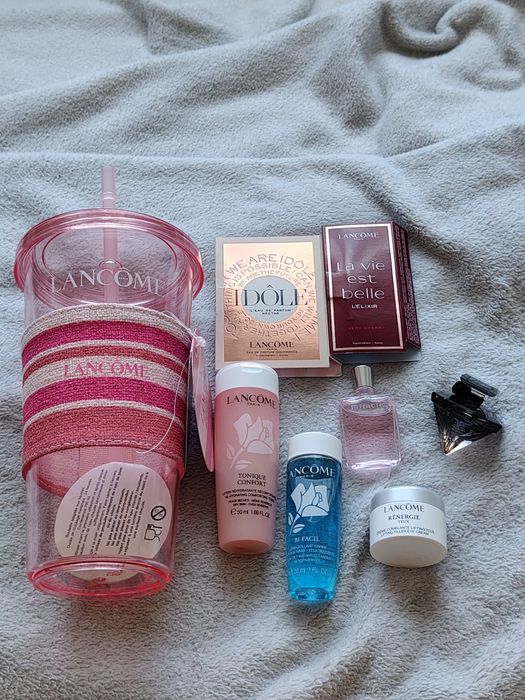 Zestaw Lancome z kubkiem
