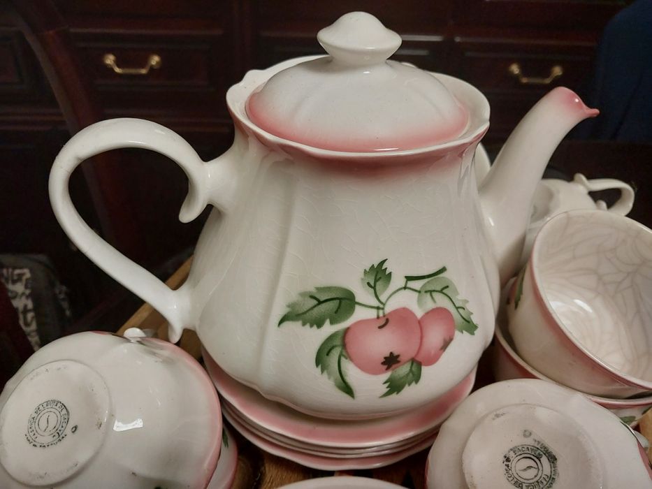 Serviço de chá loiça de sacavem