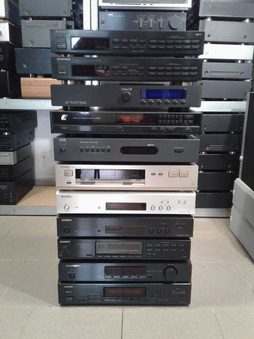 PIONEER ,LUXMAN ,Onkyo ,Nad, tunery radiowy stereo , zestaw
