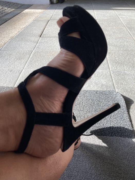 Sandalias Prof salto alto