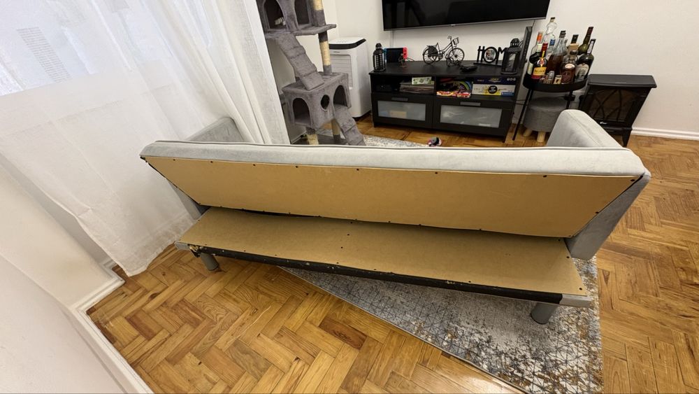 Sofa Cama cinzento