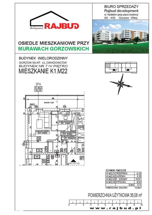 NOWE KAWALERKI  Budynek 6 i 7