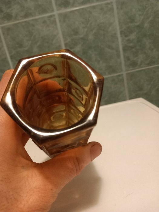 Wazon Heksagonalny Kupczyk PRL