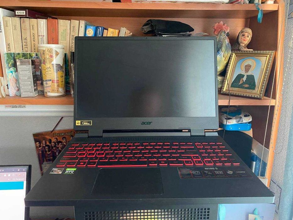 Ноутбук   Acer Nitro ryzen 5 6600 h rtx 3050 ti