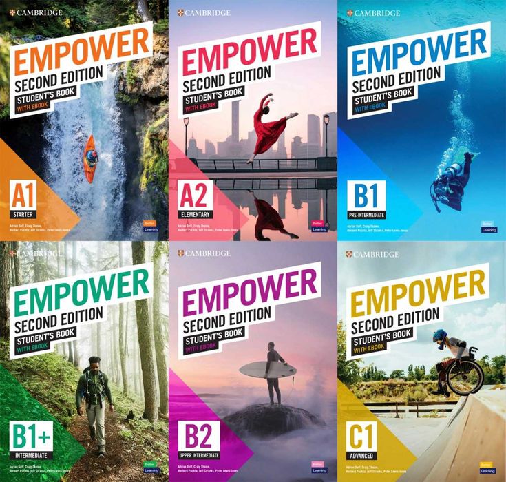 Empower 2nd A1, A2, B1, B1+, B2, C1