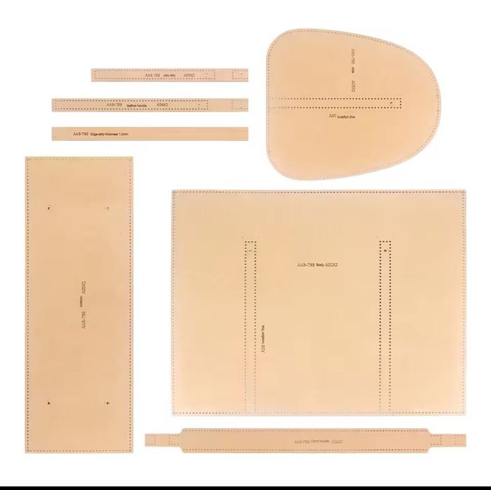 Комплект шаблону з крафт-раперу, лекала, викрійки, ручна робота, хобі