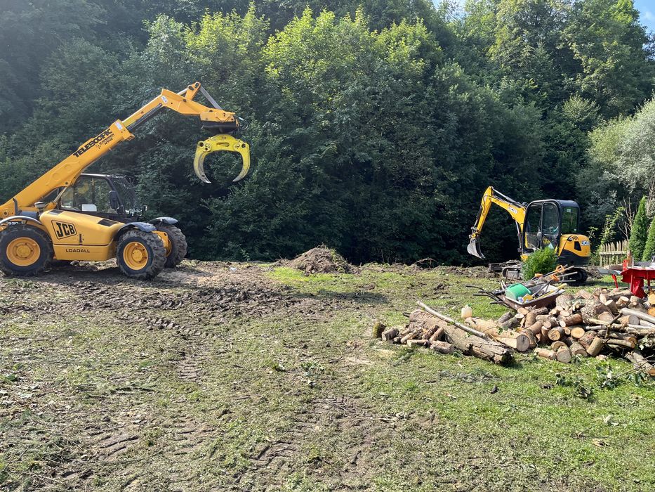 Usługi/ Wynajem koparki/wozidła/ładowarka teleskopowa JCB # HDS