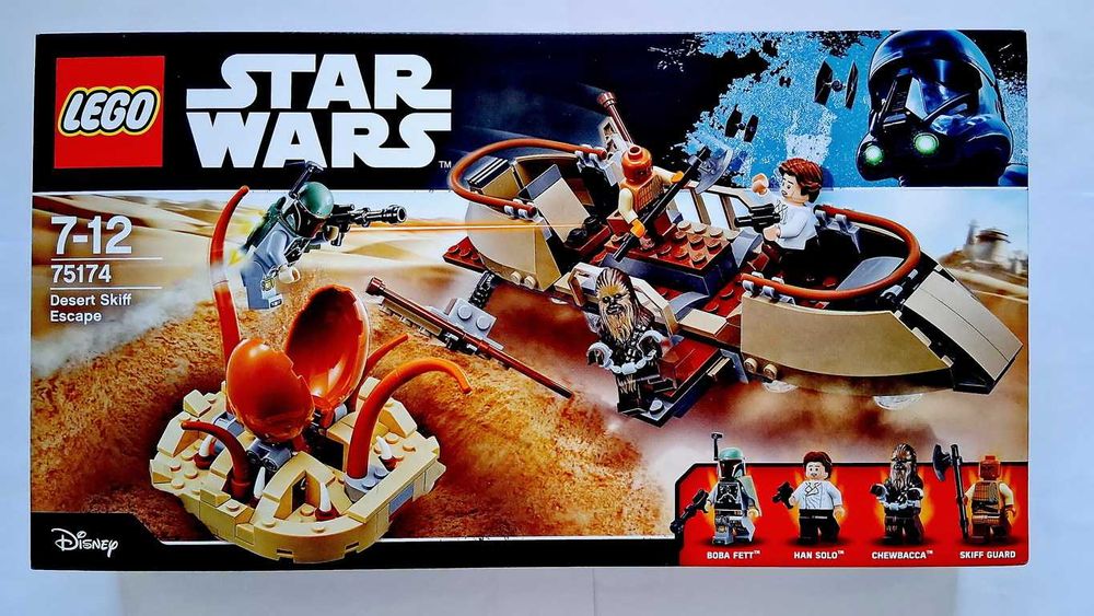 Lego Star Wars 75174 Desert Skiff Escape selado