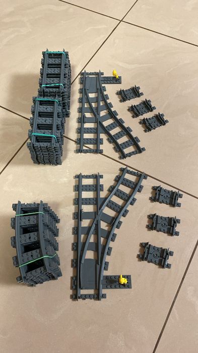 Lego Tory Zwrotnice Lewa Prawa