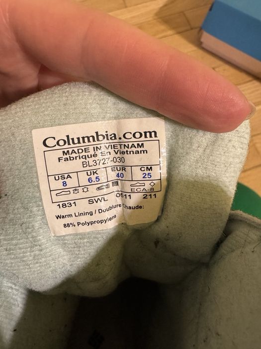 Продаю чоботи Columbia