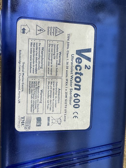 Esterlizador  ultra violeta de agua TMC  600